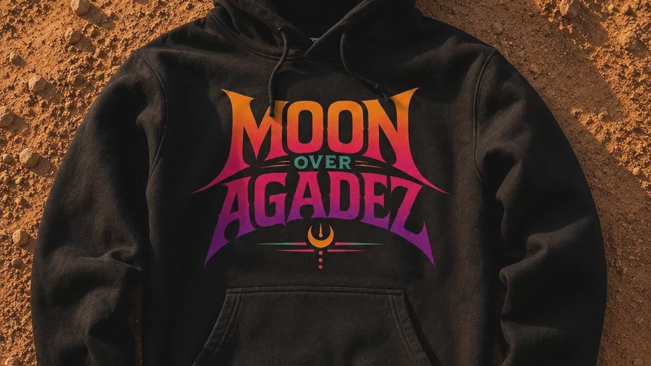 Moon Over Agadez Hoodie